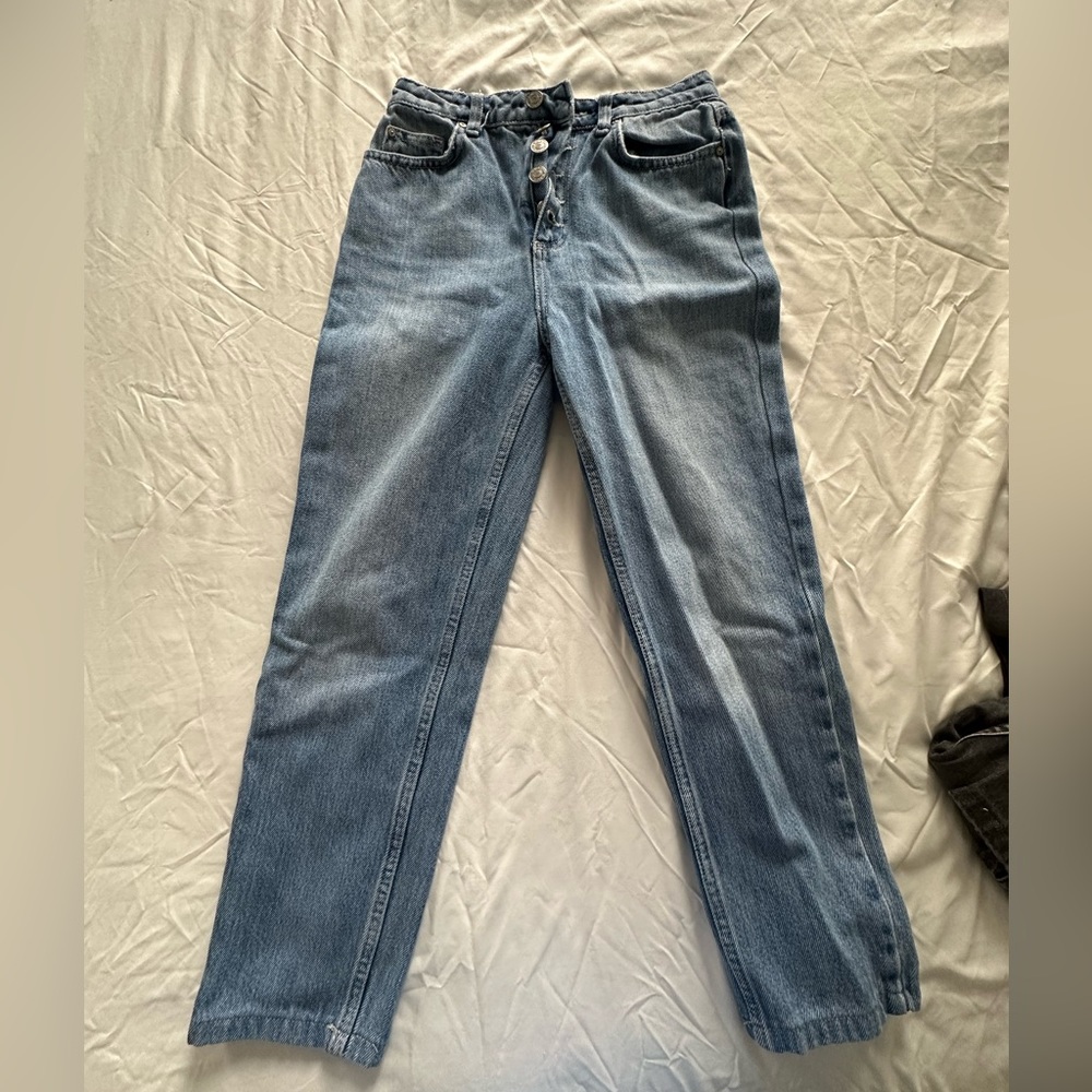 Mom jeans size 0